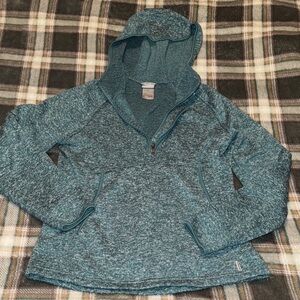 Excellent Condition Avalanche Teal  Heathered Women's Hoodie